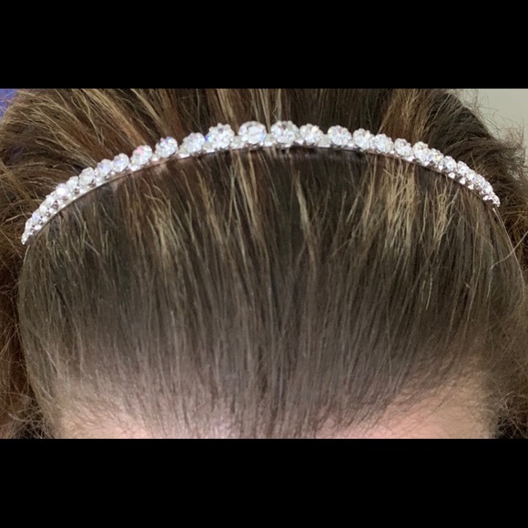 Crystal headband bride bling prom homecoming - Picture 4 of 4